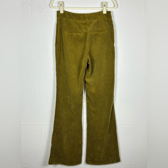 Zara Mustard Corduroy High Waisted Flared Pants- S - Picture 5 of 8